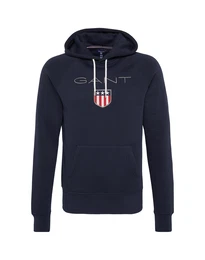 Sweatshirt dunkelblau / weiß / rot