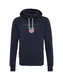 GANT Sweatshirt dunkelblau / weiß / rot