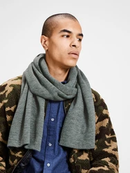 JACK & JONES Schal JACDNA dunkelgrau/schwarz/weiß