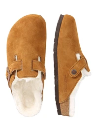 BIRKENSTOCK Hausschuh 'Boston' cognac