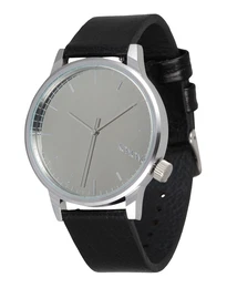 Komono Armbanduhr WINSTON MIRROR schwarz / silber