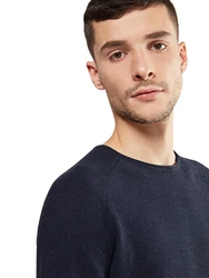 NOWADAYS Pullover Honeycomb dunkelblau