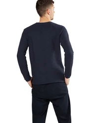 NOWADAYS Pullover Honeycomb dunkelblau