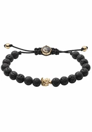 Herrenarmband ''''STACKABLES'''' gold / schwarz