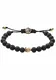 DIESEL Herrenarmband ''''STACKABLES'''' gold / schwarz