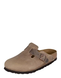 BIRKENSTOCK Clogs 'Boston' Beige/Braun