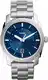 FOSSIL Uhr ''''MACHINE, FS5340'''' silber / weiß / blau