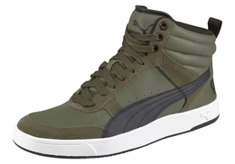 PUMA Sneaker Rebound Street v2 oliv / schwarz