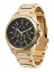 ARMANI EXCHANGE Analoguhr schwarz / gold