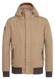 Naketano Male Jacket Kommt Ein Ei mit 1, 2, 3 III beige