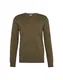 ESPRIT Pullover ''''Basic CO V-nk'''' oliv