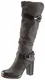 MARCO TOZZI Plateaustiefel dunkelgrau