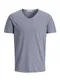 JACK & JONES Gestreiftes T-Shirt navy / naturweiß