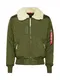 ALPHA INDUSTRIES Bomberjacke ''''Injector III'''' grasgrün