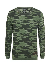 Key Largo Pullover MST FINAL round khaki / tanne
