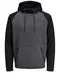 JACK & JONES Urbanes Sweatshirt graumeliert / schwarz