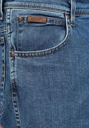 Wrangler Regular-fit Jeans Hose Texas blue denim