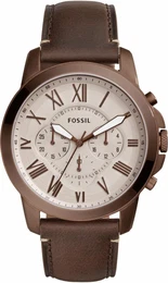 FOSSIL Fossil Chronograph GRANT, FS5344 braun