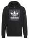 ADIDAS ORIGINALS Kapuzenpullover BB WP HOODIE schwarz / weiß