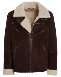 Lammfelljacke ''''Adizaro'''' braun