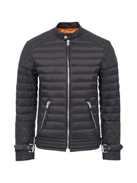 Steppjacke ''''Lester Down'''' schwarz