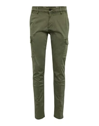 TOM TAILOR DENIM Hose Satin Cargochino oliv