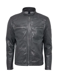 JOOP! Lederjacke Jaden anthrazit