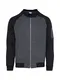 Urban Classics Sweatjacke dunkelgrau / schwarz