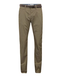 TOM TAILOR Chino Travis Casual w/ belt khaki