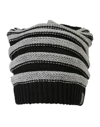 chillouts Beanie 'Brian' grau/schwarz