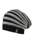 chillouts Beanie 'Brian' grau/schwarz