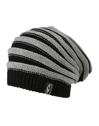 chillouts Beanie 'Brian' grau/schwarz