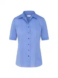 SEIDENSTICKER Halenka 'Schwarze Rose' světlemodrá