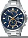 CASIO Edifice Chronograph EFV-530D-2AVUEF navy / silber