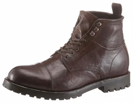 NOCLAIM Schnürboots dunkelbraun