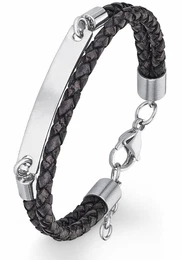 S.Oliver RED LABEL Armband 2018718 grau / silber