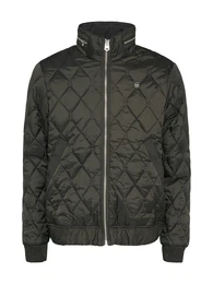G-STAR RAW Steppjacke Meefic quilted overshirt l/s dunkelgrau