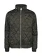 G-STAR RAW Steppjacke Meefic quilted overshirt l/s dunkelgrau