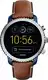 Fossil Q Q EXPLORIST, FTW4004 Smartwatch (Android Wear) blau / braun