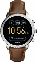 Fossil Q Smartwatch Q EXPLORIST, FTW4003 (Android Wear) braun