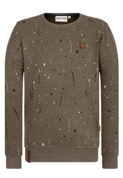 Male Sweatshirt ''''Son of a Pimp'''' schlammfarben