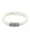 ROYAL-EGO Lederarmband weiß