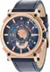 POLICE Quarzuhr ''''COMPASS, PL15048JSR.03'''' marine / rosegold