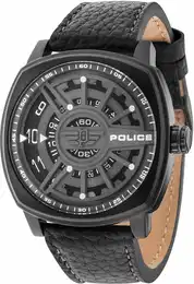 Uhr ''''SPEED HEAD, PL15239JSB.13'''' schwarz / weiß