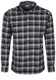Dstrezzed Karohemd FLANNEL dunkelblau / blutrot
