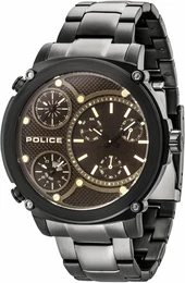 POLICE Chronograph TITAN, PL14830JSB.02M braun / anthrazit