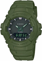 CASIO G-Shock Chronograph G-100CU-3AER grün / schwarz