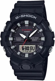CASIO G-Shock Chronograph GA-800-1AER schwarz