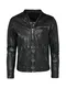 FREAKY NATION Lederjacke Giants schwarz
