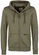 DREIMASTER DreiMaster Sweatjacke grün